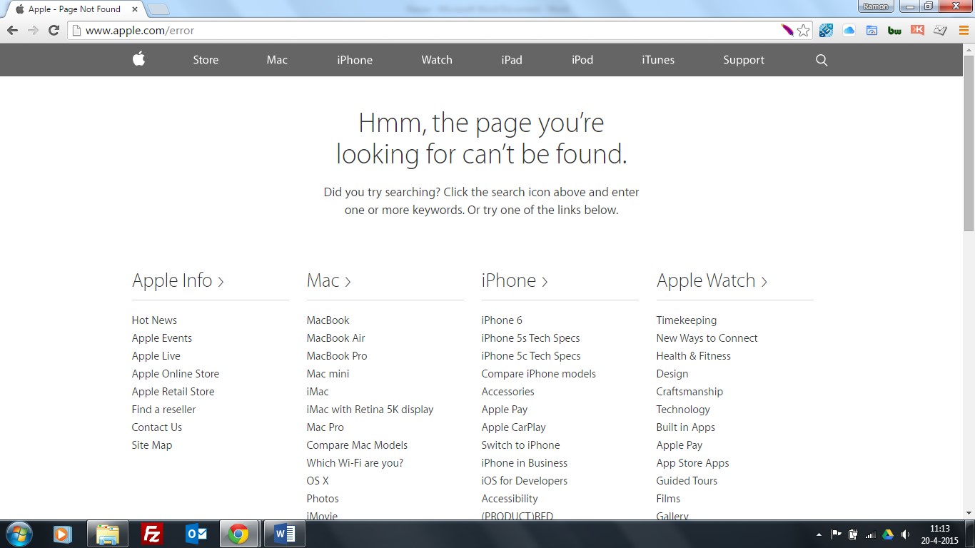 404 Apple